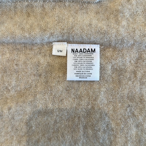 NAADAM Cashmere Ribbed Seamless Robe - Picture 8 of 8
